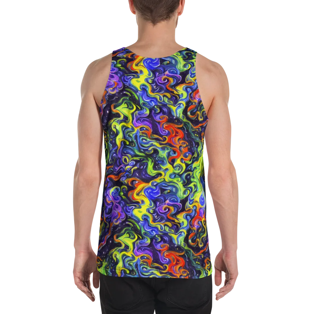 Color Tempest on Men's Tank Top — Back