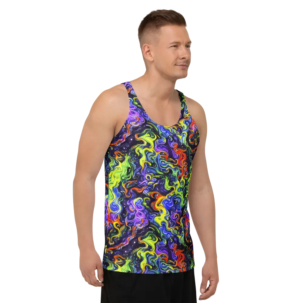 Color Tempest on Men's Tank Top — Right Front