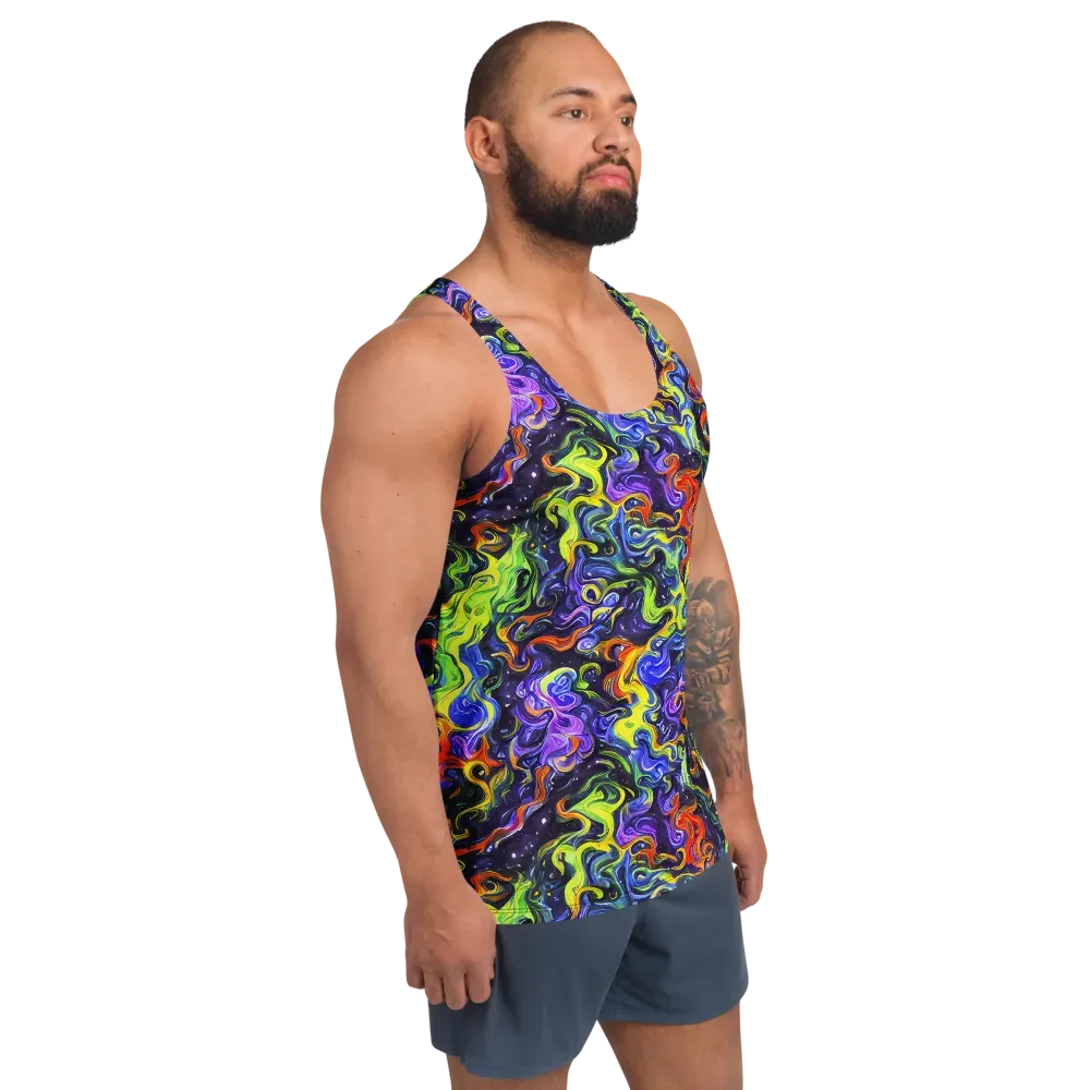 Color Tempest on Men's Tank Top — Right Front