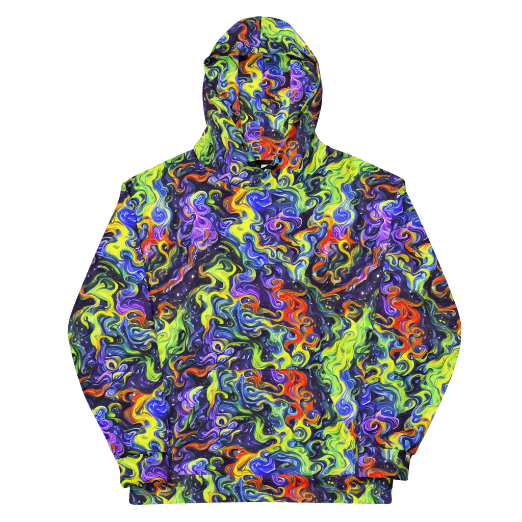 Color Tempest on Cotton Hoodie — Front