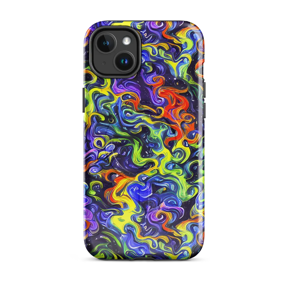 Color Tempest on MagSafe Tough Case for iPhone® — Front