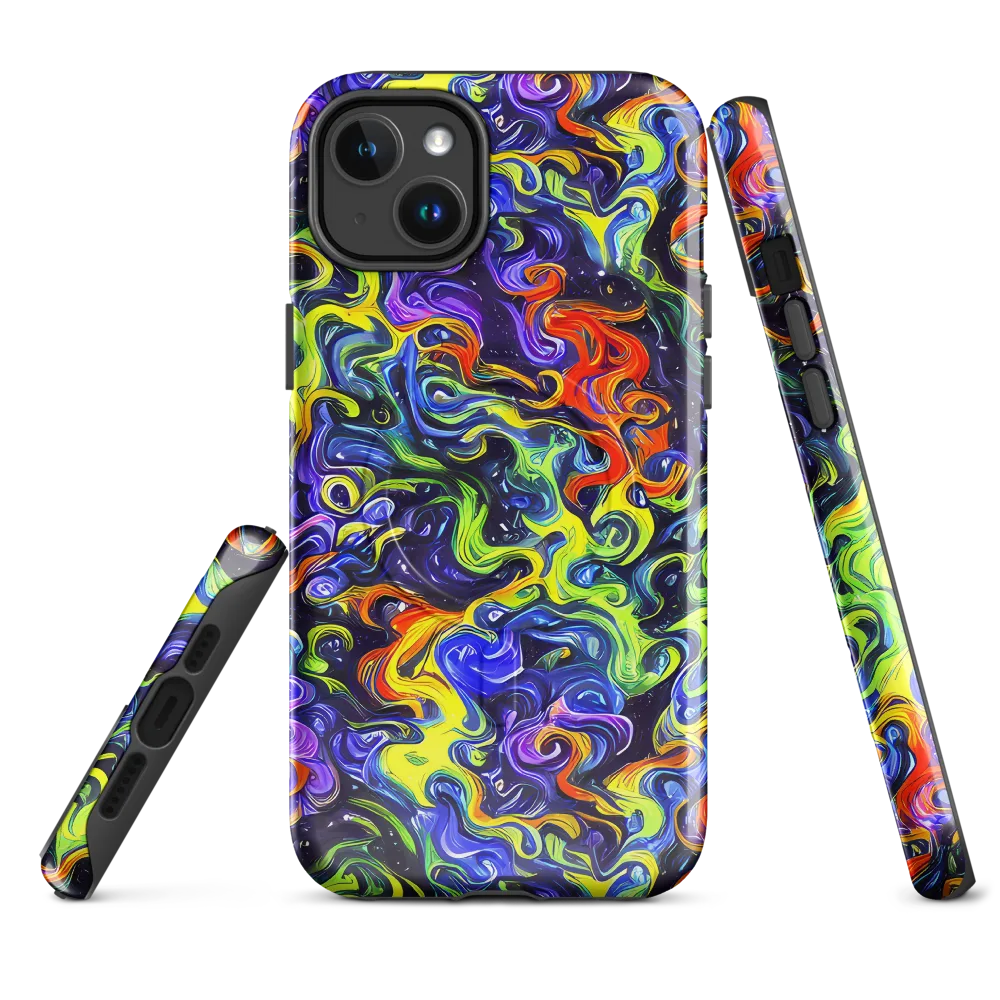 Color Tempest on MagSafe Tough Case for iPhone® — Front