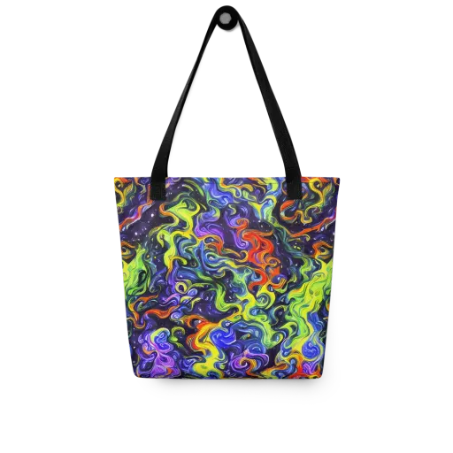 Color Tempest on a Tote Bag