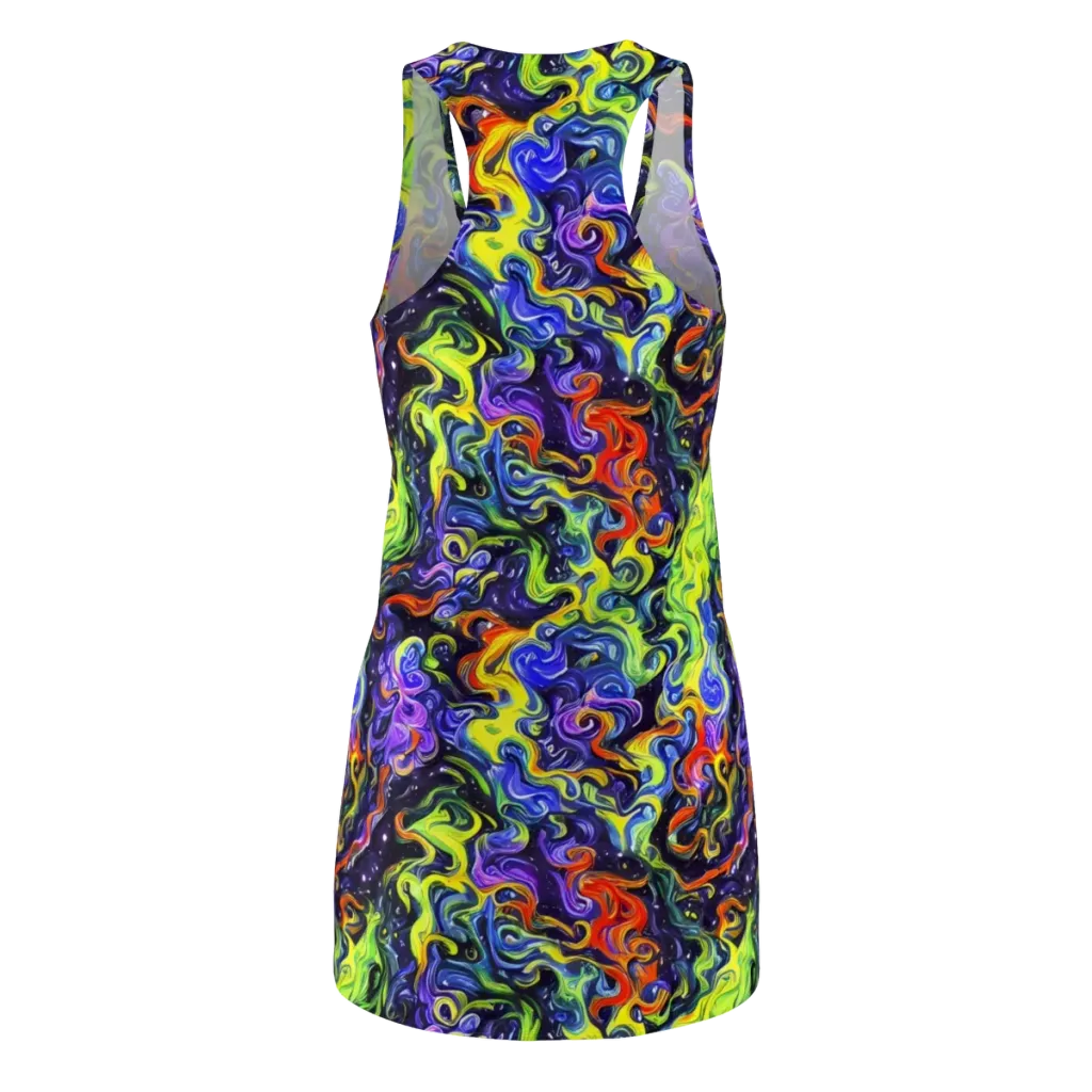Color Tempest on Racerback Dress — Back