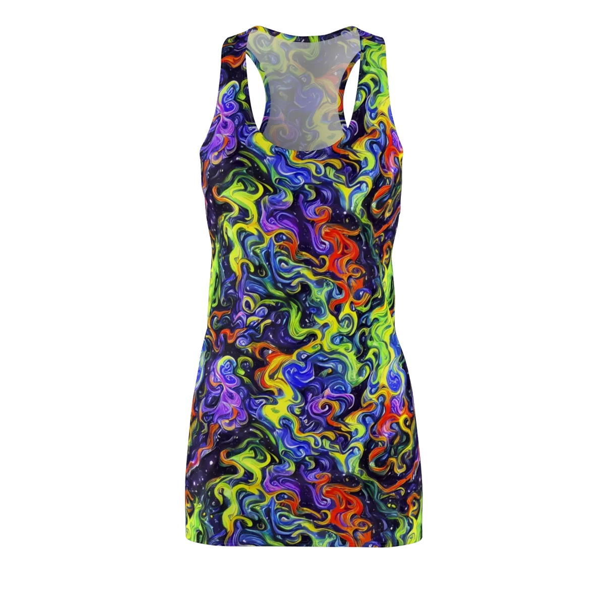 Color Tempest on Racerback Dress — Front