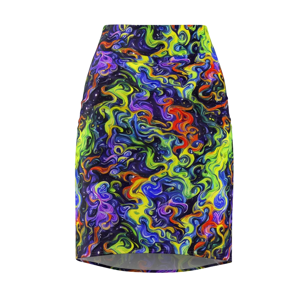 Color Tempest on Pencil Skirt — Front