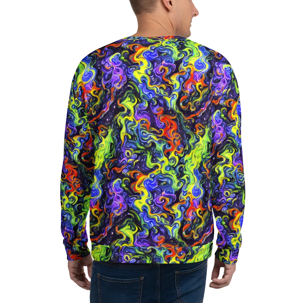 Color Tempest on Sweatshirt — Back