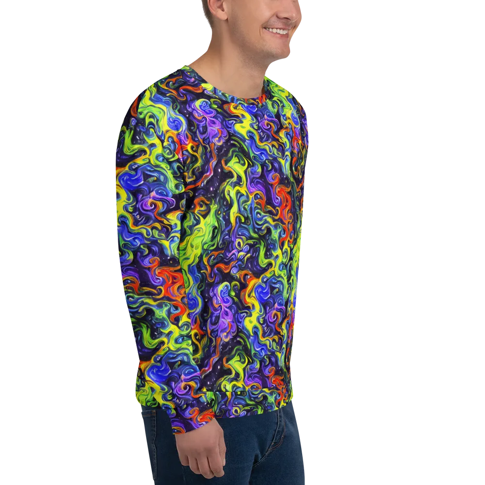 Color Tempest on Sweatshirt — Right Front