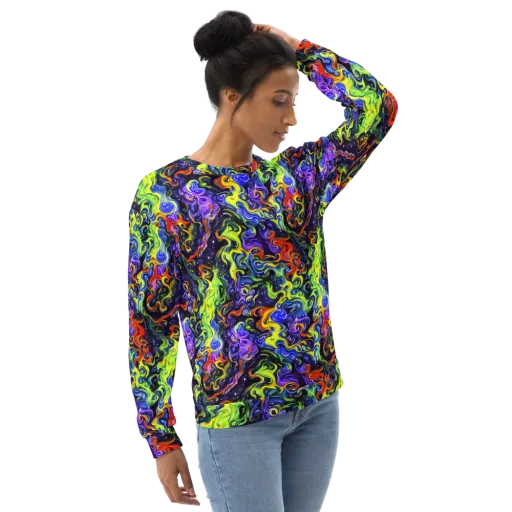 Color Tempest on a Sweatshirt