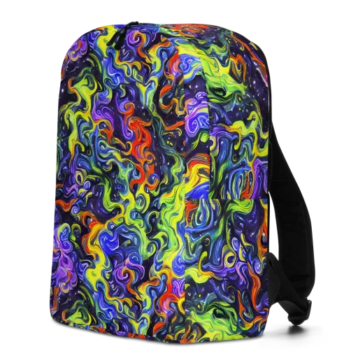 Color Tempest on a Minimalist Backpack