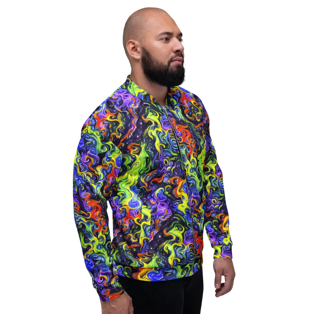 Color Tempest on Bomber Jacket — Right