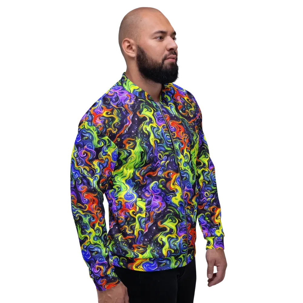 Color Tempest on Bomber Jacket — Right