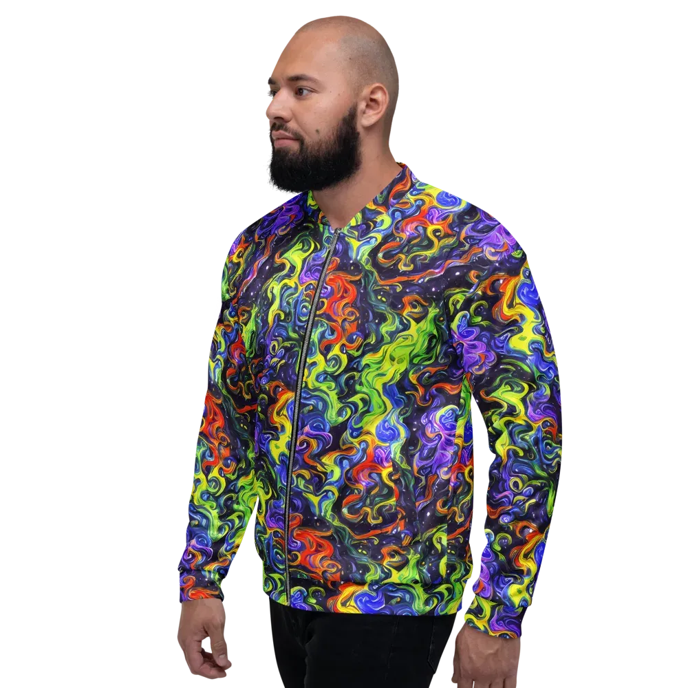 Color Tempest on Bomber Jacket — Left