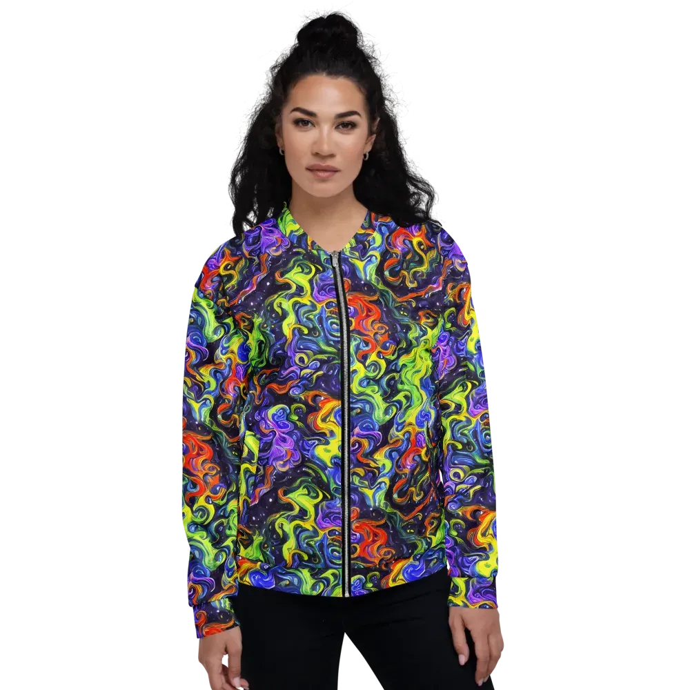 Color Tempest on Bomber Jacket — Front