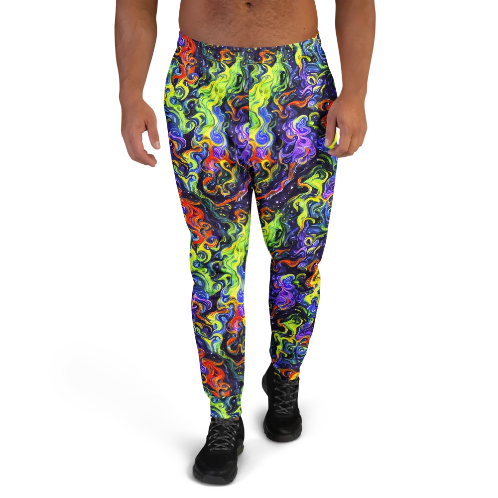 Color Tempest on Men's Joggers — Front