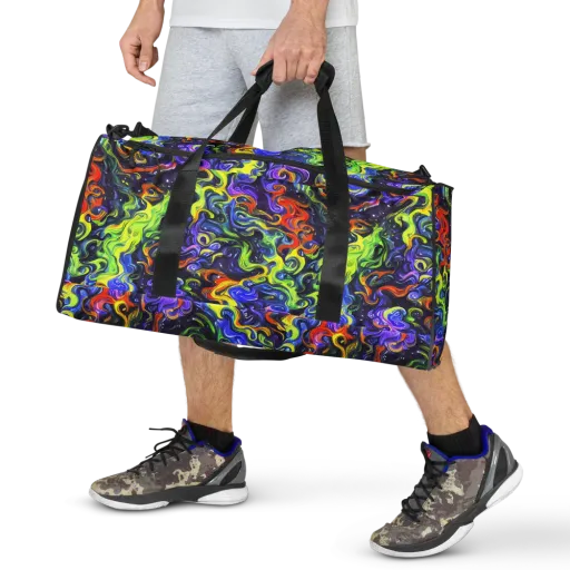 Color Tempest on a Duffle Bag