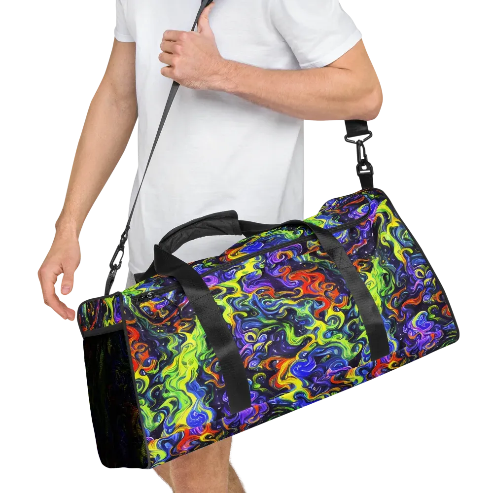 Color Tempest on Duffle Bag — Right Front