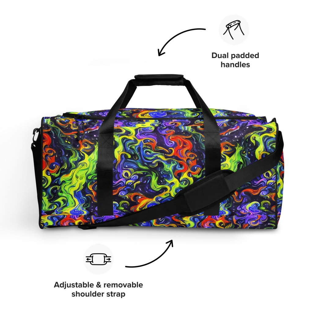 Color Tempest on Duffle Bag — Front