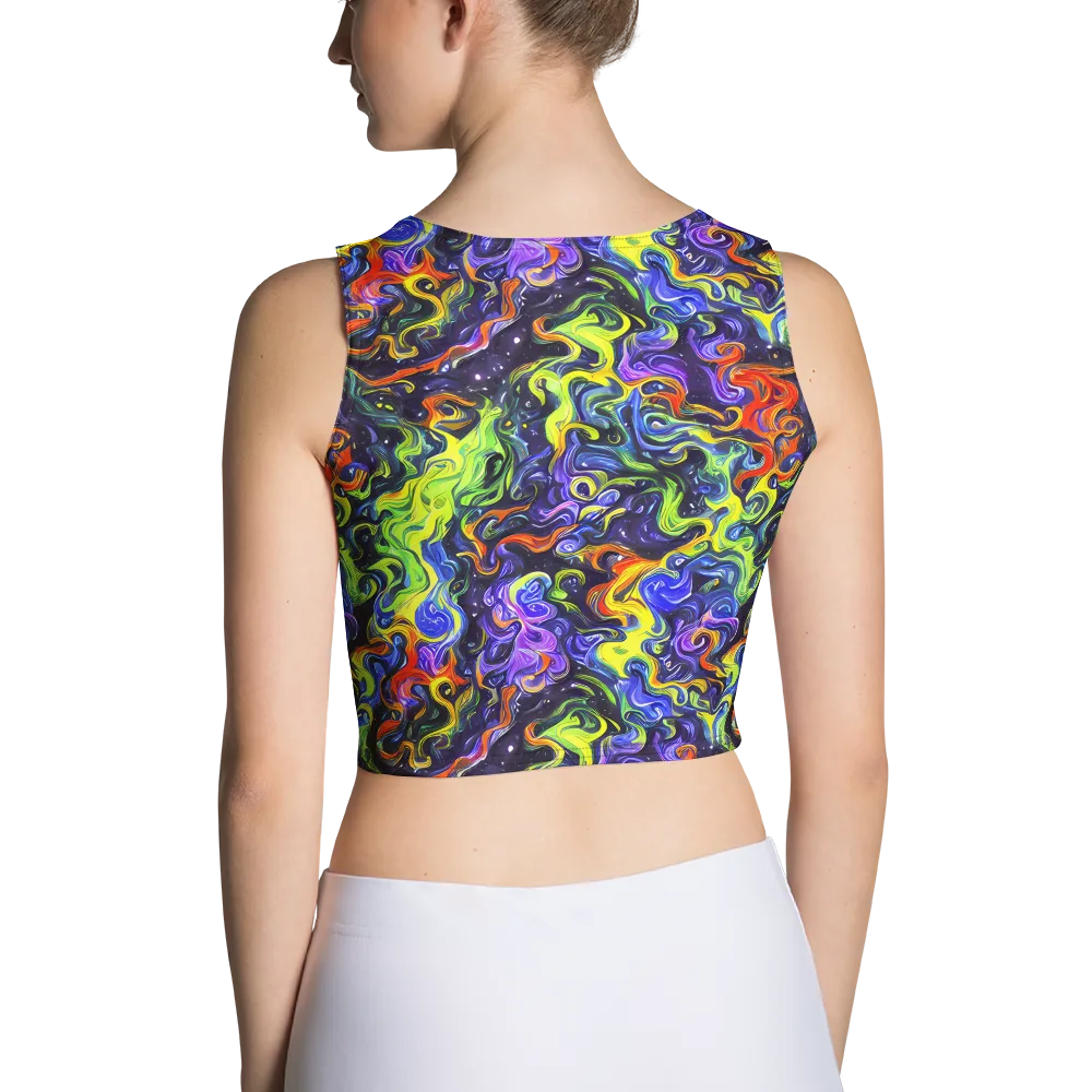 Color Tempest on Crop Top — Back