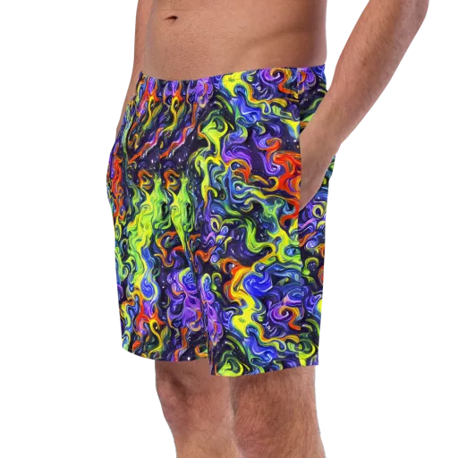Color Tempest on a Swim Trunks