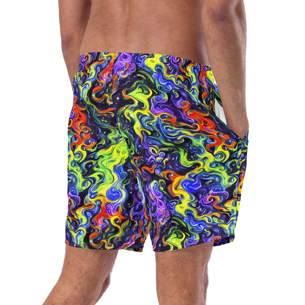 Color Tempest on Swim Trunks — Right Back