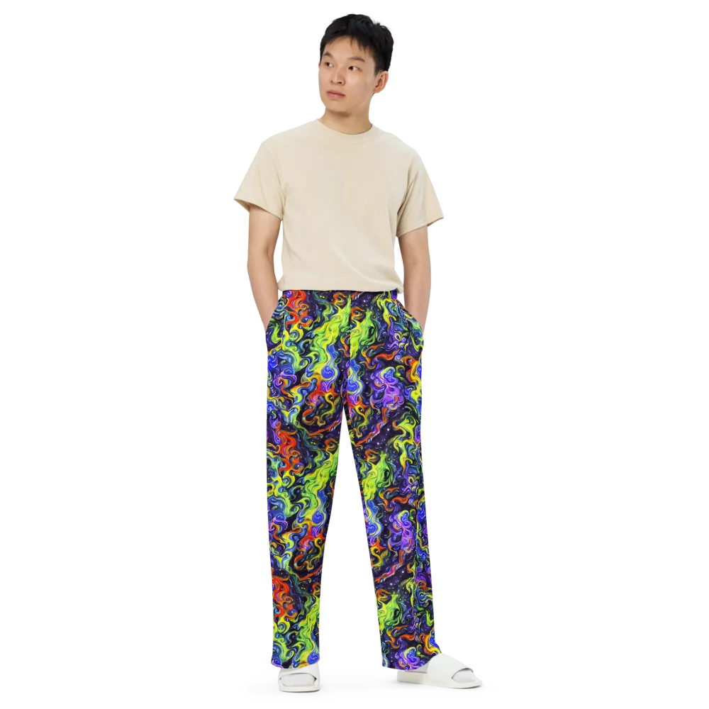 Color Tempest on Wide-Leg Pants — Front
