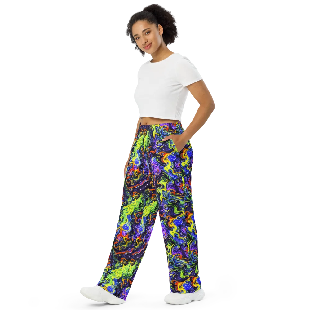 Color Tempest on Wide-Leg Pants — Left Front