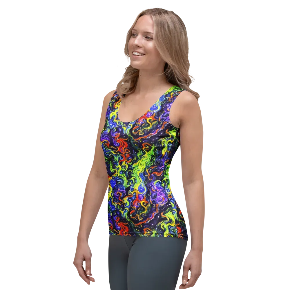 Color Tempest on Women's Tank Top — Left Front