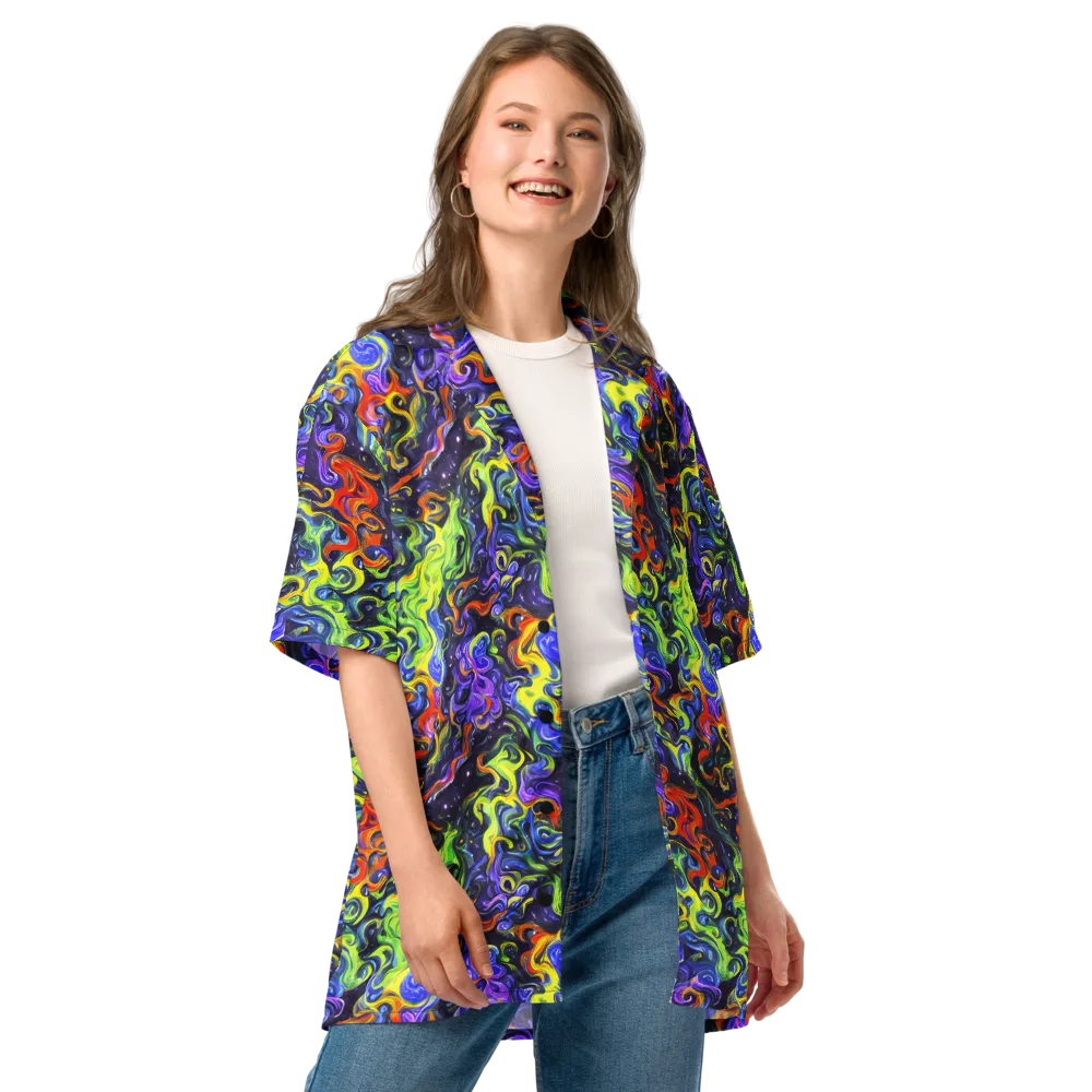 Color Tempest on Button Shirt — Front