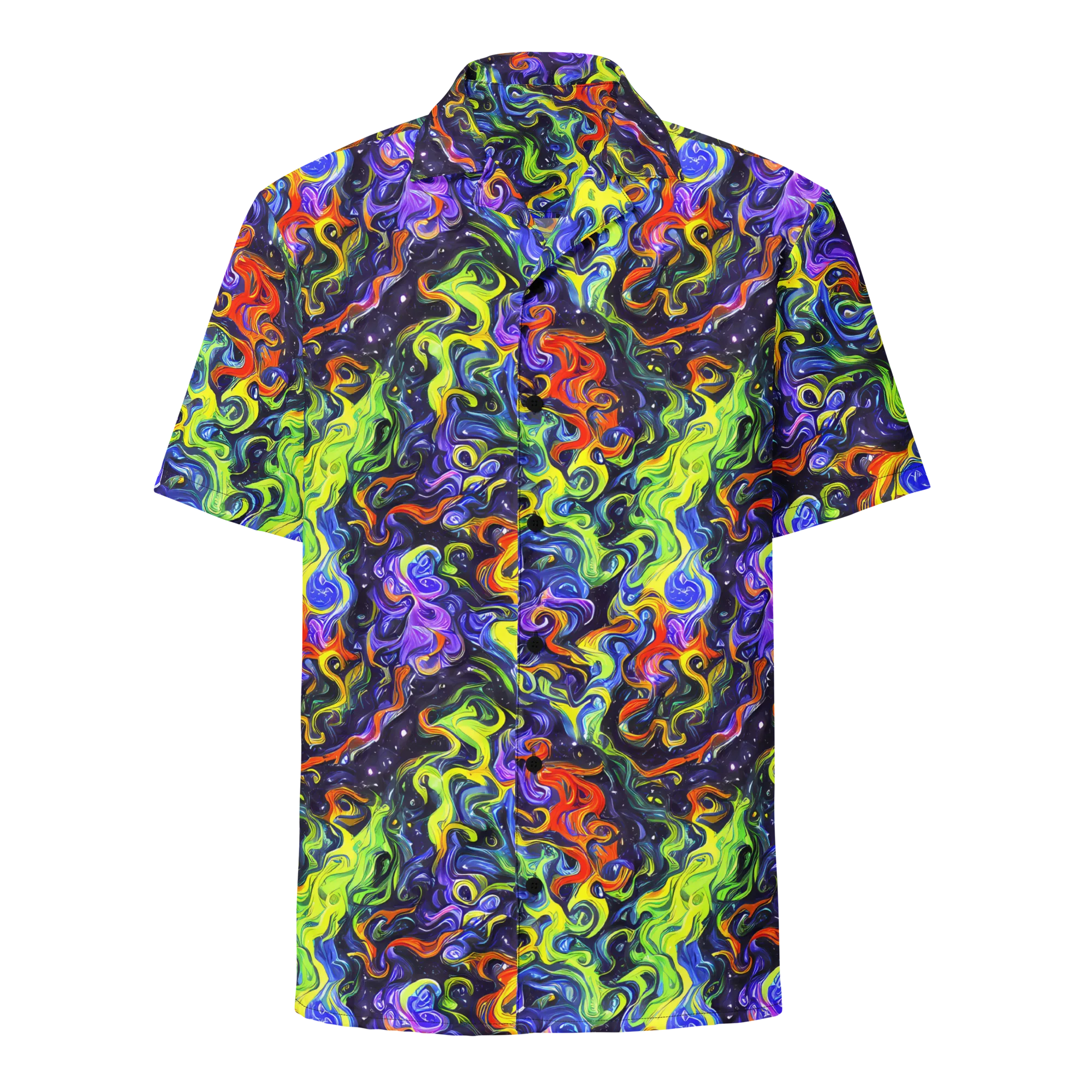 Color Tempest on Button Shirt — Front