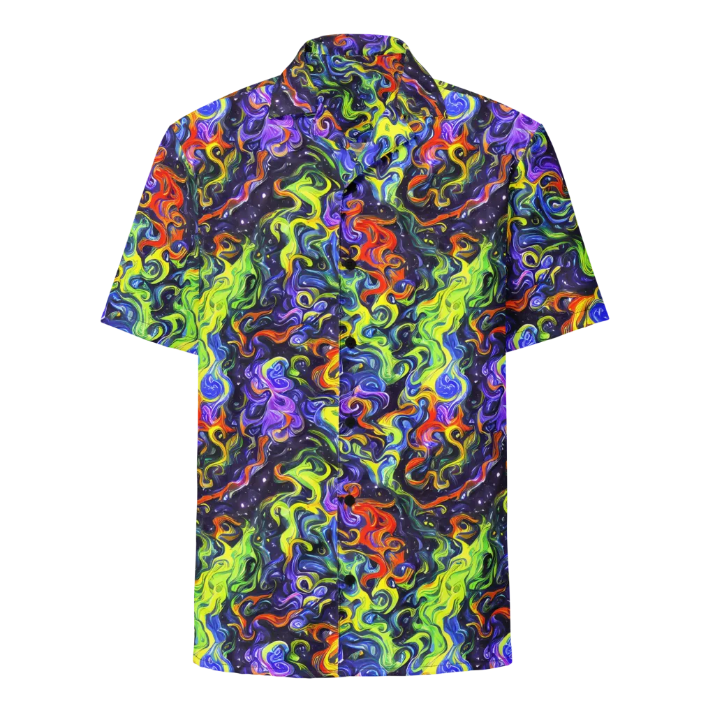 Color Tempest on Button Shirt — Front