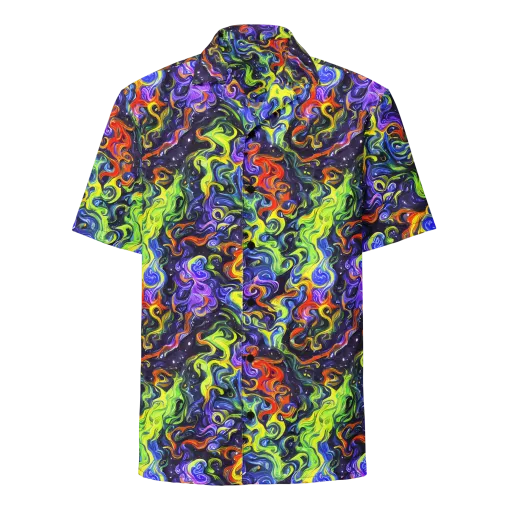 Color Tempest on a Button Shirt