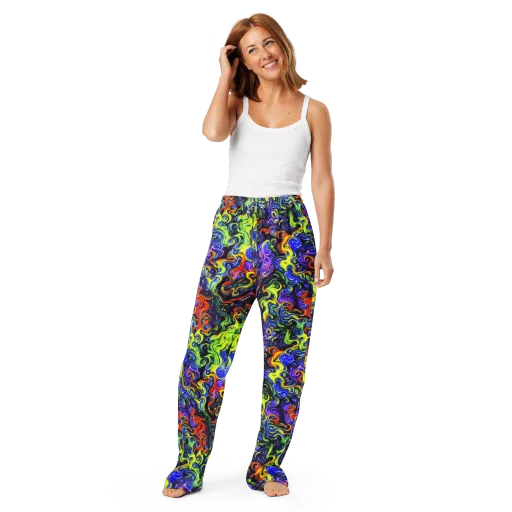 Color Tempest on a Women's Pajama Pants