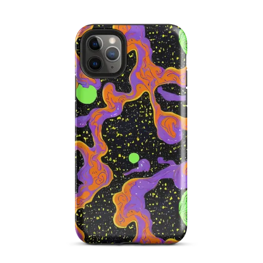 Purple Voltage on a Tough Case for iPhone®