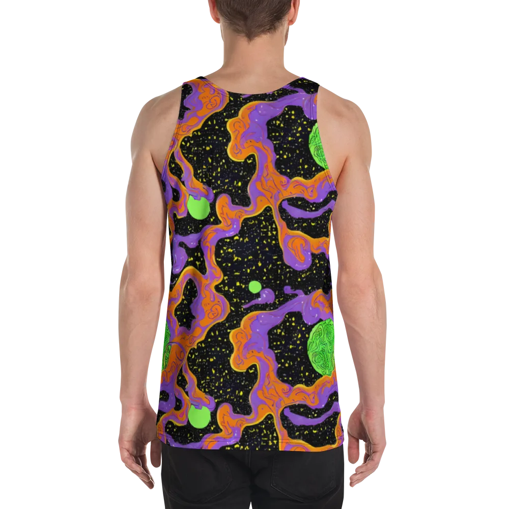 Purple Voltage on Men's Tank Top — Back