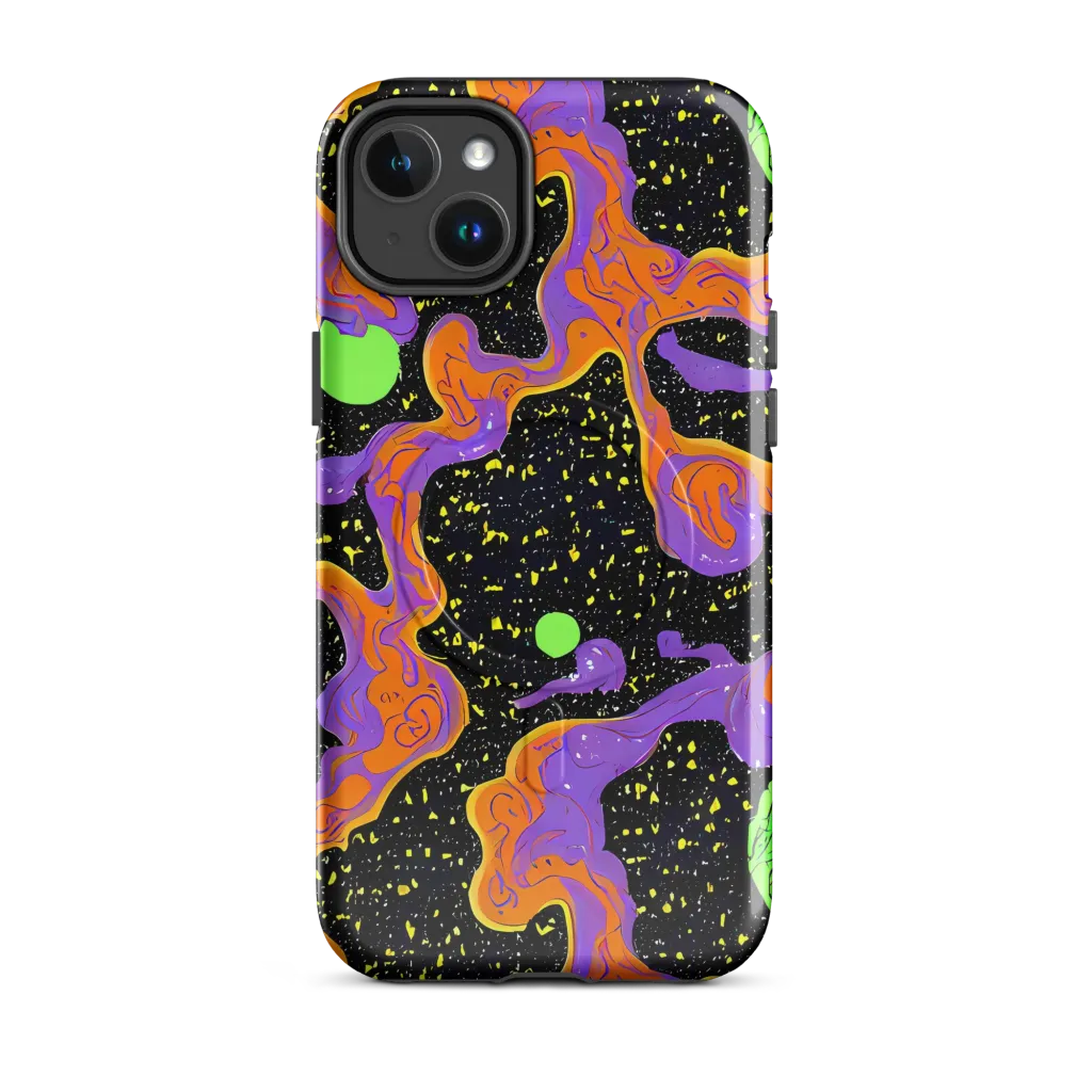 Purple Voltage on MagSafe Tough Case for iPhone® — Front