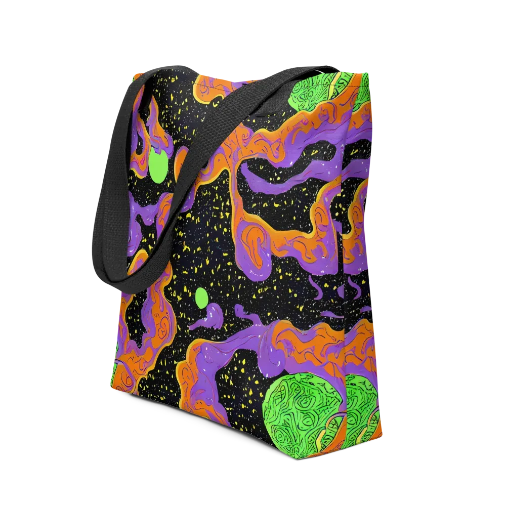 Purple Voltage on Tote Bag — Front