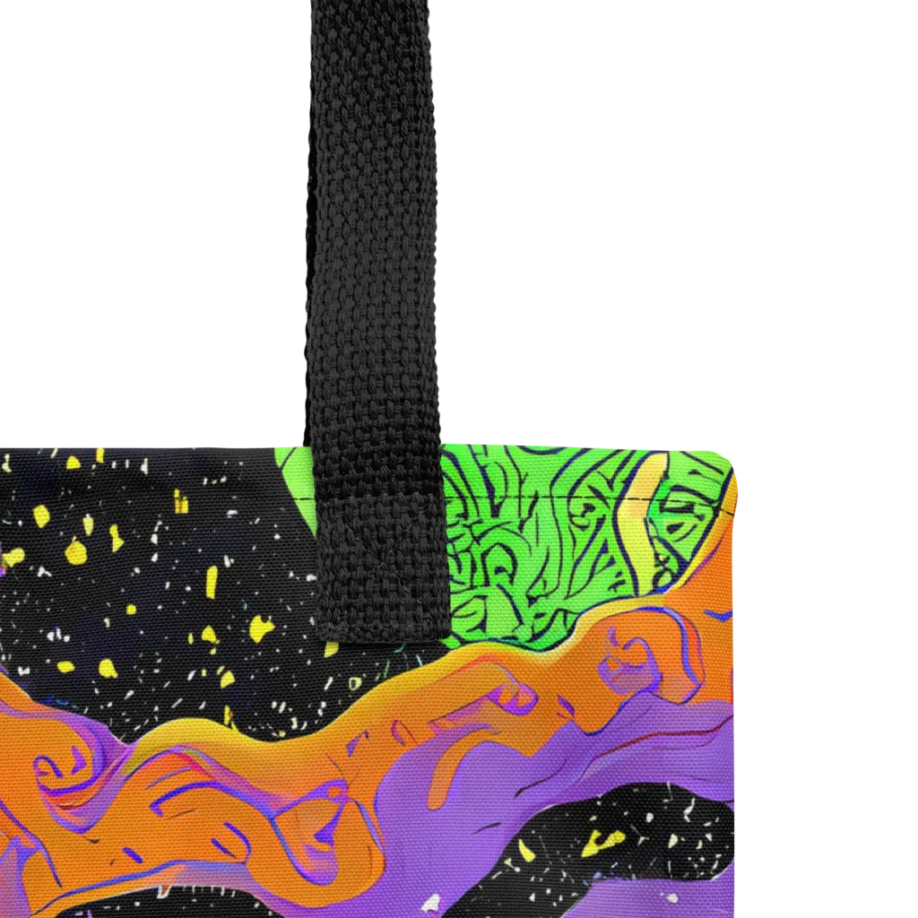 Purple Voltage on Tote Bag — Product details