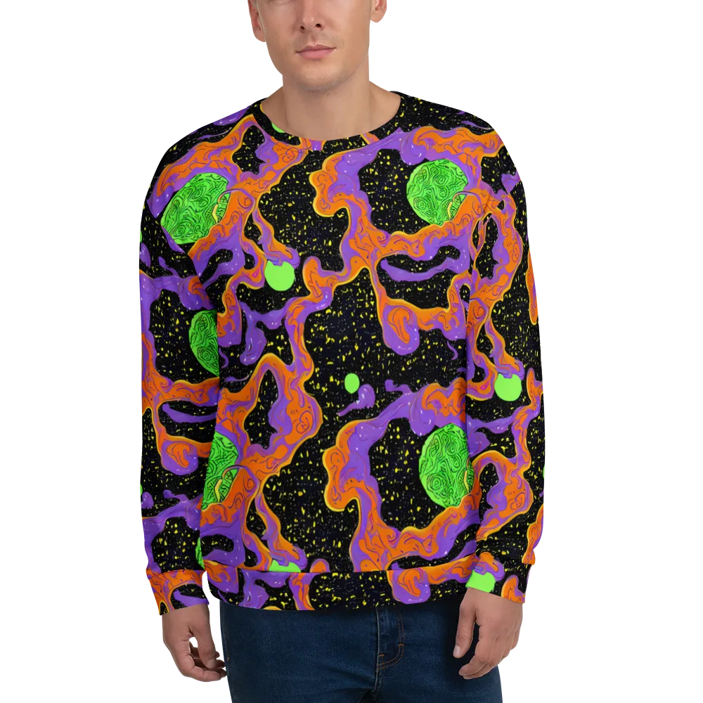 Purple Voltage on Sweatshirt — Front