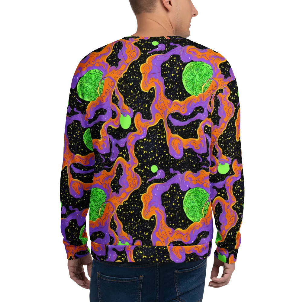 Purple Voltage on Sweatshirt — Back