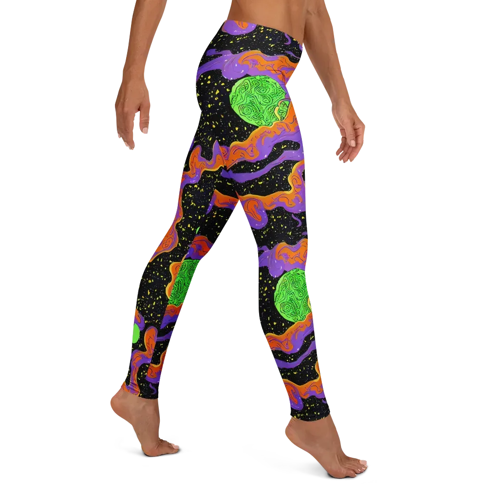 Purple Voltage on Leggings — Right