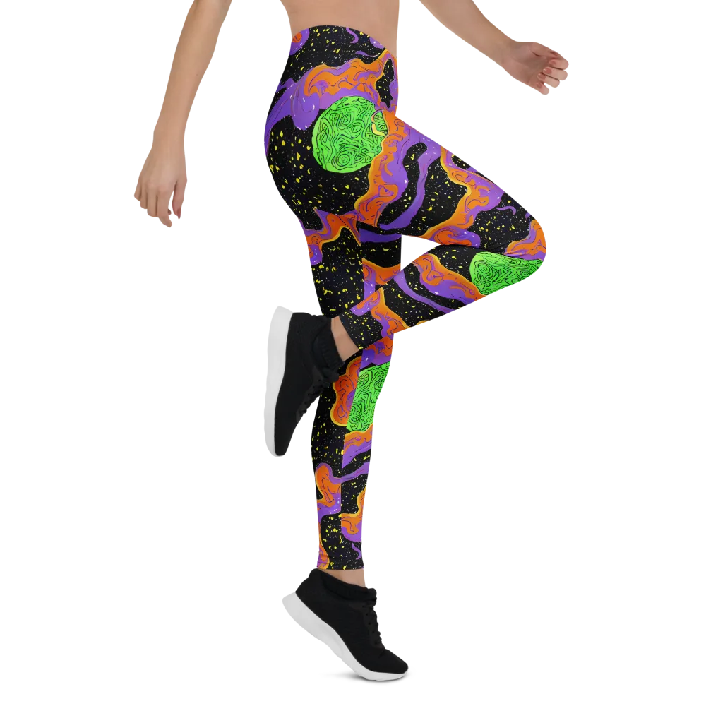 Purple Voltage on Leggings — Right