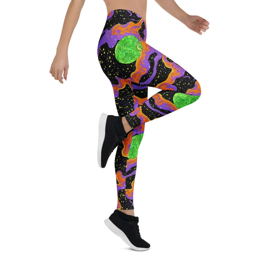 Purple Voltage on Leggings — Right
