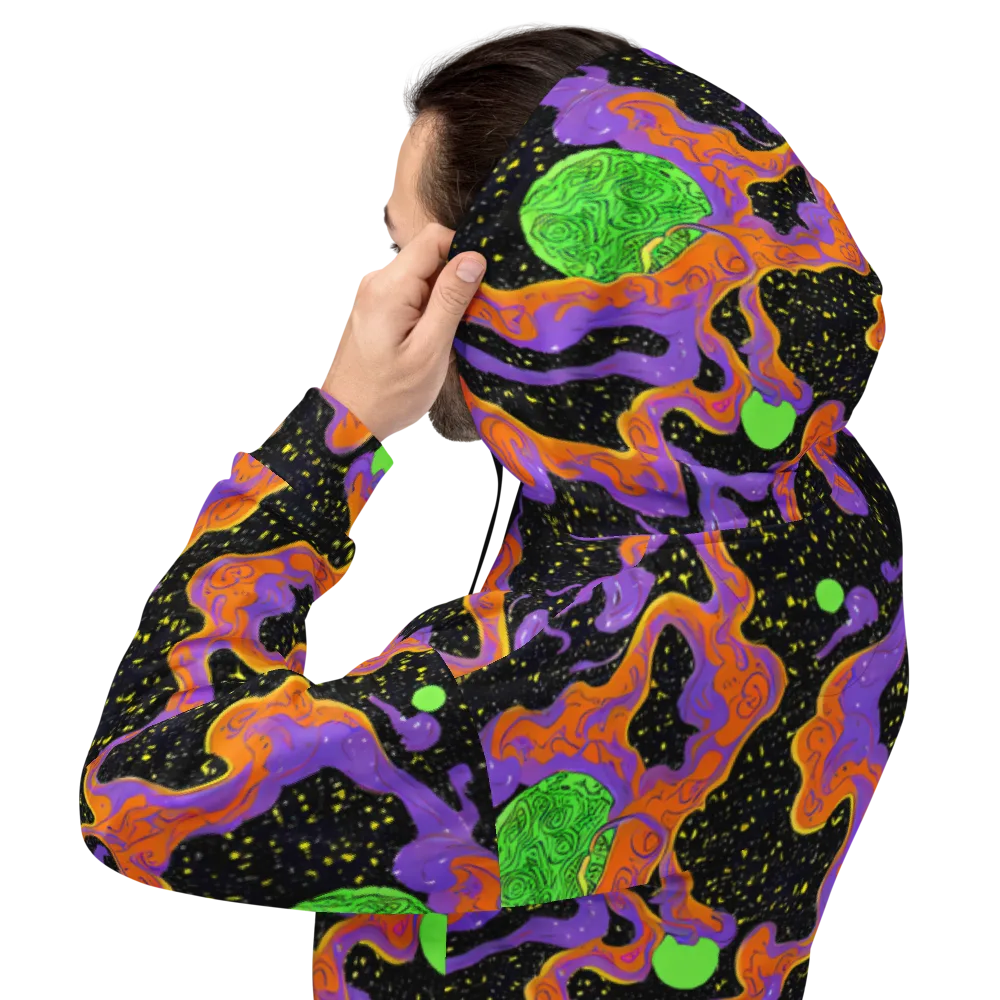 Purple Voltage on Hoodie — Back