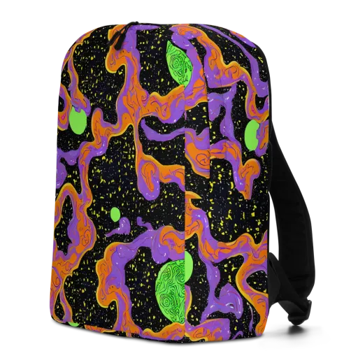 Purple Voltage on a Minimalist Backpack