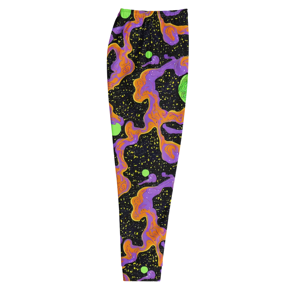 Purple Voltage on Men's Joggers — Right