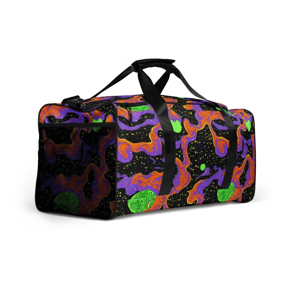 Purple Voltage on Duffle Bag — Right Front