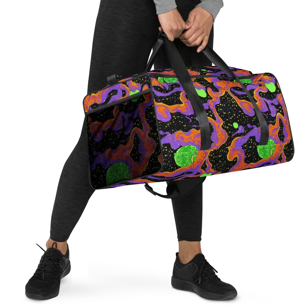 Purple Voltage on Duffle Bag — Right Front