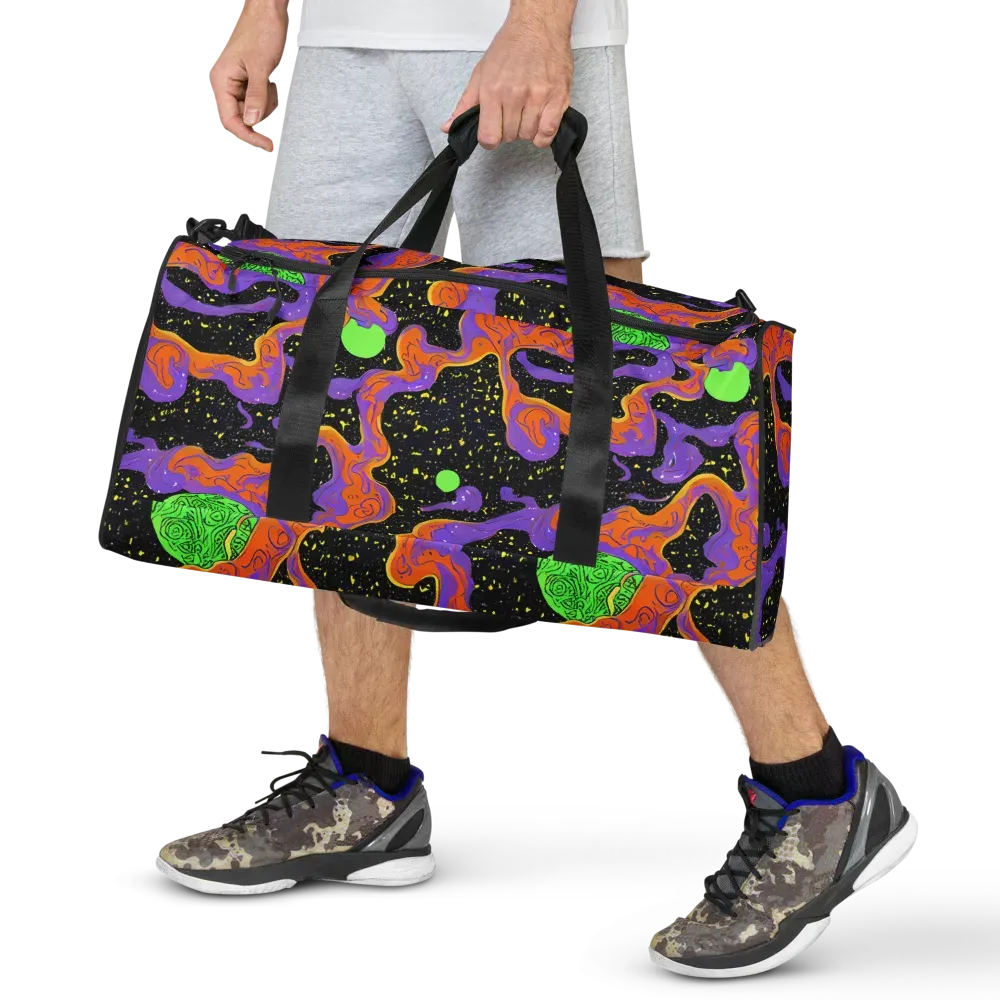 Purple Voltage on Duffle Bag — Front