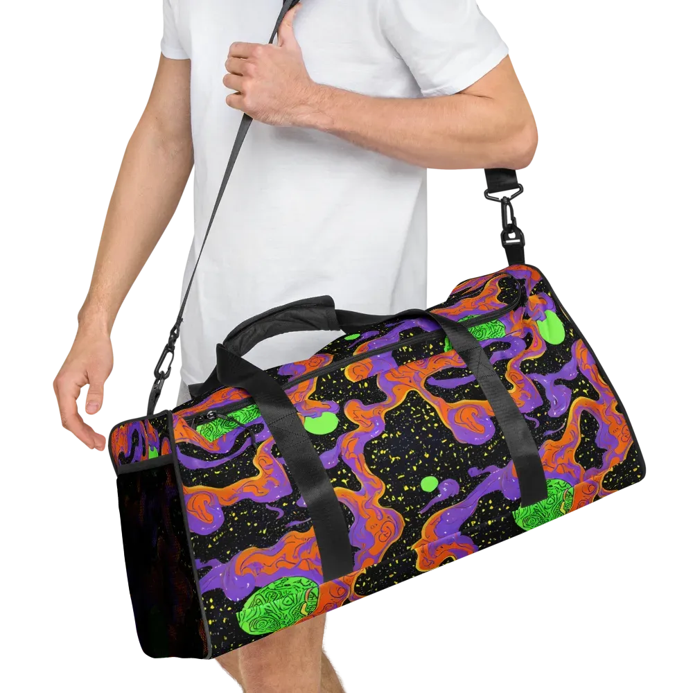 Purple Voltage on Duffle Bag — Right Front